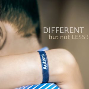 Image representing diverse autism treatments, emphasizing the idea of "different but not less".
